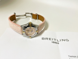 Breitling Callistino Pink Lady Quartz Staal / Goud B52345 Incl Garantie