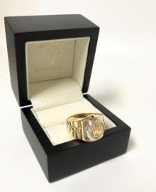 14 K Bicolor Gouden Heren Rolex Ring - 9,2 g