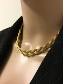 14 K Gouden Vlecht Collier - 42 cm / 40,3 g