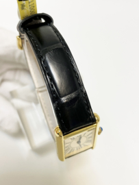 Must de Cartier Tank Midsize 5057001 White Roman Dial Incl Garantie