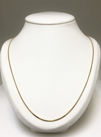 14 K Gouden Venetiaanse Schakel Ketting - 60 cm / 11 g