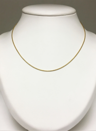 Una a Erre 18 K Gouden Venetiaans Collier (rond) - 43 cm