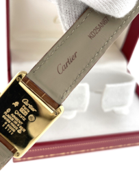 Must de Cartier Tank Rectangle Trinity Dial Large Quartz  - 2 Jaar Garantie