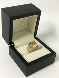 14 K Gouden Mercedes Heren Ring