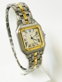 Cartier Panthère XL Jumbo One Row - Staal / Goud Quartz