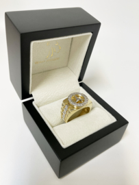 14 Karaat Gouden Mercedes Ring Heren - 9,5 g