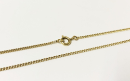 14 K Gouden Gourmet Schakel Collier  - 53 cm / 1,5 mm