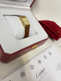 Must de Cartier Tank Midsize Quartz Ivory Roman Dial - Incl Cartier Garantie