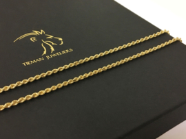 14 K Gouden Koord Ketting - 60 cm / 14,7 g