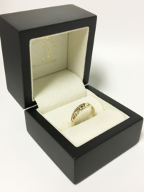 14 K Gouden Versace Ring  (Meander)