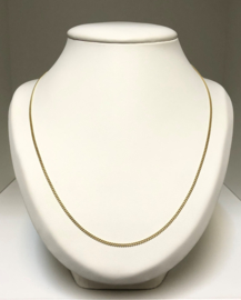 14 K Gouden Gourmet Ketting - 65 cm / 5,7 g / 1,85 mm