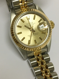 Rolex Oyster Perpetual Datejust Lady - Dames Polshorloge Staal/Goud