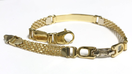 18 K Gouden Schakel Armband - 20,8 cm / 16,2 g