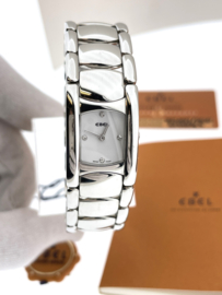 EBEL Beluga Diamond  Quartz - Full Set / Edelstaal Incl Garantie