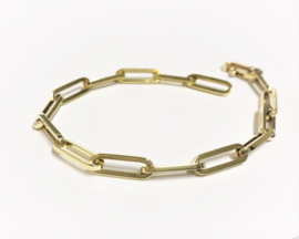 14 K Gouden Anker Schakel Armband - 20 cm / 15 g