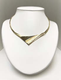 Fins Designer Riitta Hakala 14 K Gouden Collier - 42 cm / 25,32 g