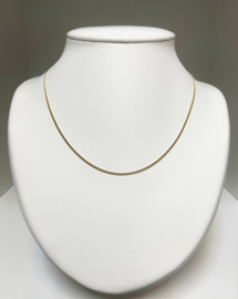 18 K Gouden Gourmet Collier - 46 cm / 1.5 mm / 3,8 g