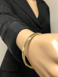 14 K Gouden Slaven Armband / Bangle - 18,3 g / 18,5 cm / 7 mm