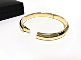14 K Gouden Zware Slaven Armband (Model Bol) -  18,5 cm / 25,13 g