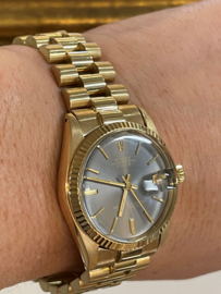 Rolex Date Midsize Oyster Perpetual 6827 President - 18 K Goud / 31 mm