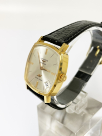 LONGINES Ultra Chron 18 Karaat Gouden Heren Vintage Dresswatch Automatic