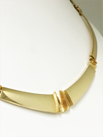 Fins Designer Riitta Hakala -  14 K Gouden Collier - 45 cm / 22,26 g