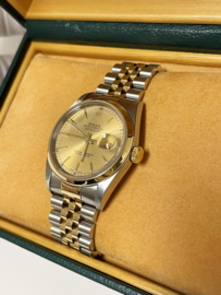 Rolex Oyster Perpetual Datejust 16203 Staal / Goud - 2004 / Full Set