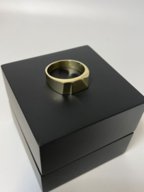 14 K Massief Gouden Heren Design Ring - 8,3 g