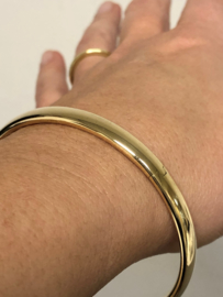 14 K Gouden Slaven Armband - Extra Large / 16,3 g
