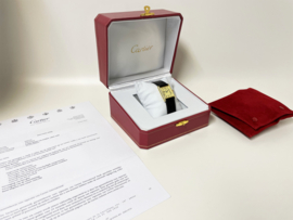 Must de Cartier Tank Large 590005 Quartz Roman Dial - Incl Cartier Garantie
