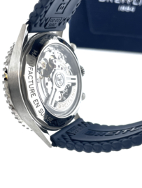 Breitling Navitimer B01 Chronograph 43 mm Steel Blue - Full Set / Reference AB0138
