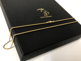 14 K Gouden Koord Ketting - 51,5 cm / 7,6 g