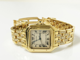 Cartier Panthère Dames Polshorloge 18 K Goud / Diamant - 100 g