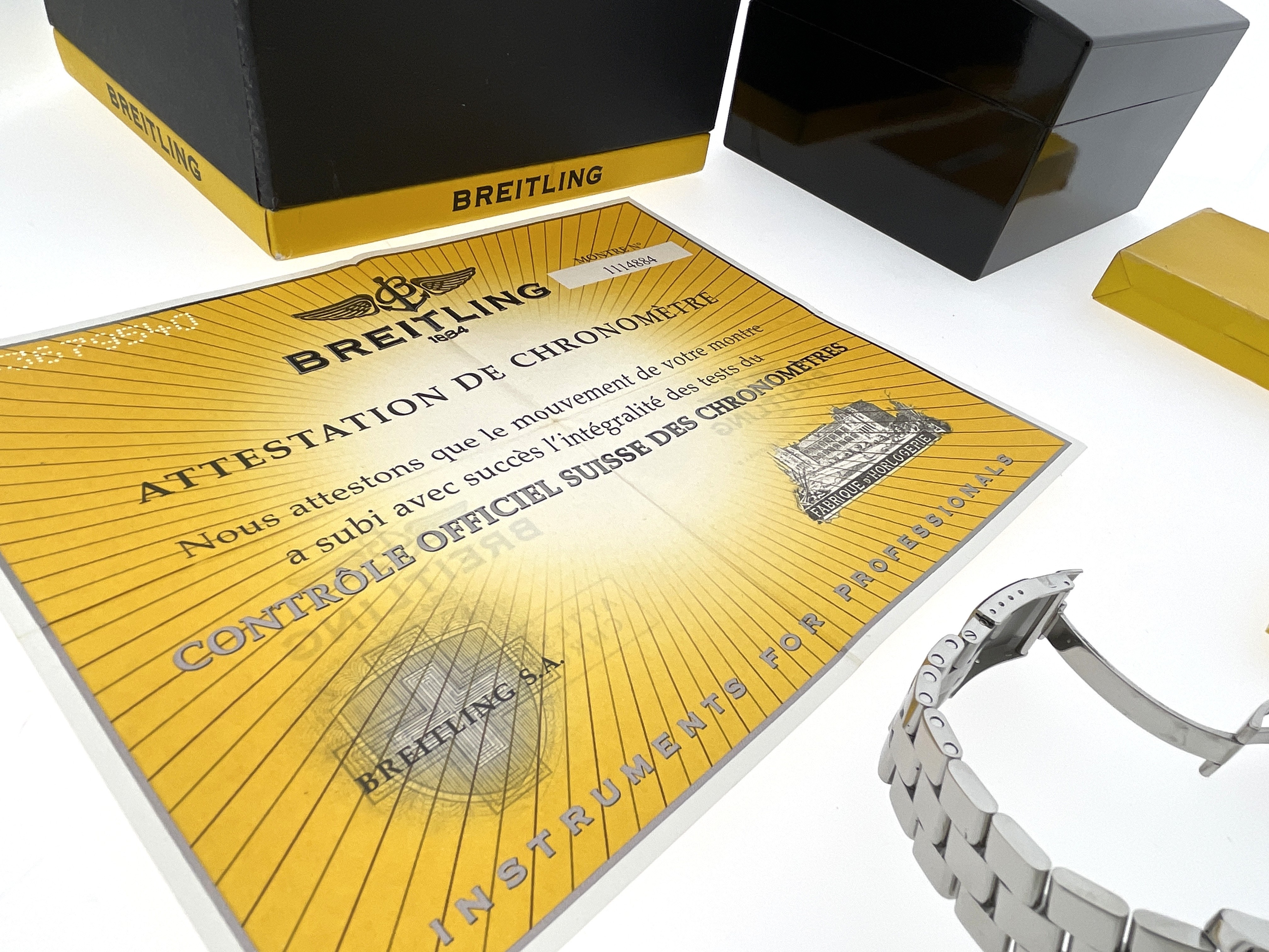 BREITLING Colt Chronometre Quartz  A73380 41 mm - Full Set