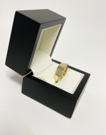 14 K Massief Gouden Heren Design Ring - 8,3 g