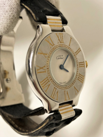 Must de Cartier 21 - Quartz Dames Polshorloge