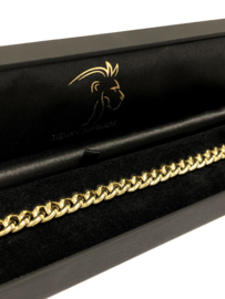 14 K Gouden Gourmet Schakel Armband - 19 cm / 16,9 g