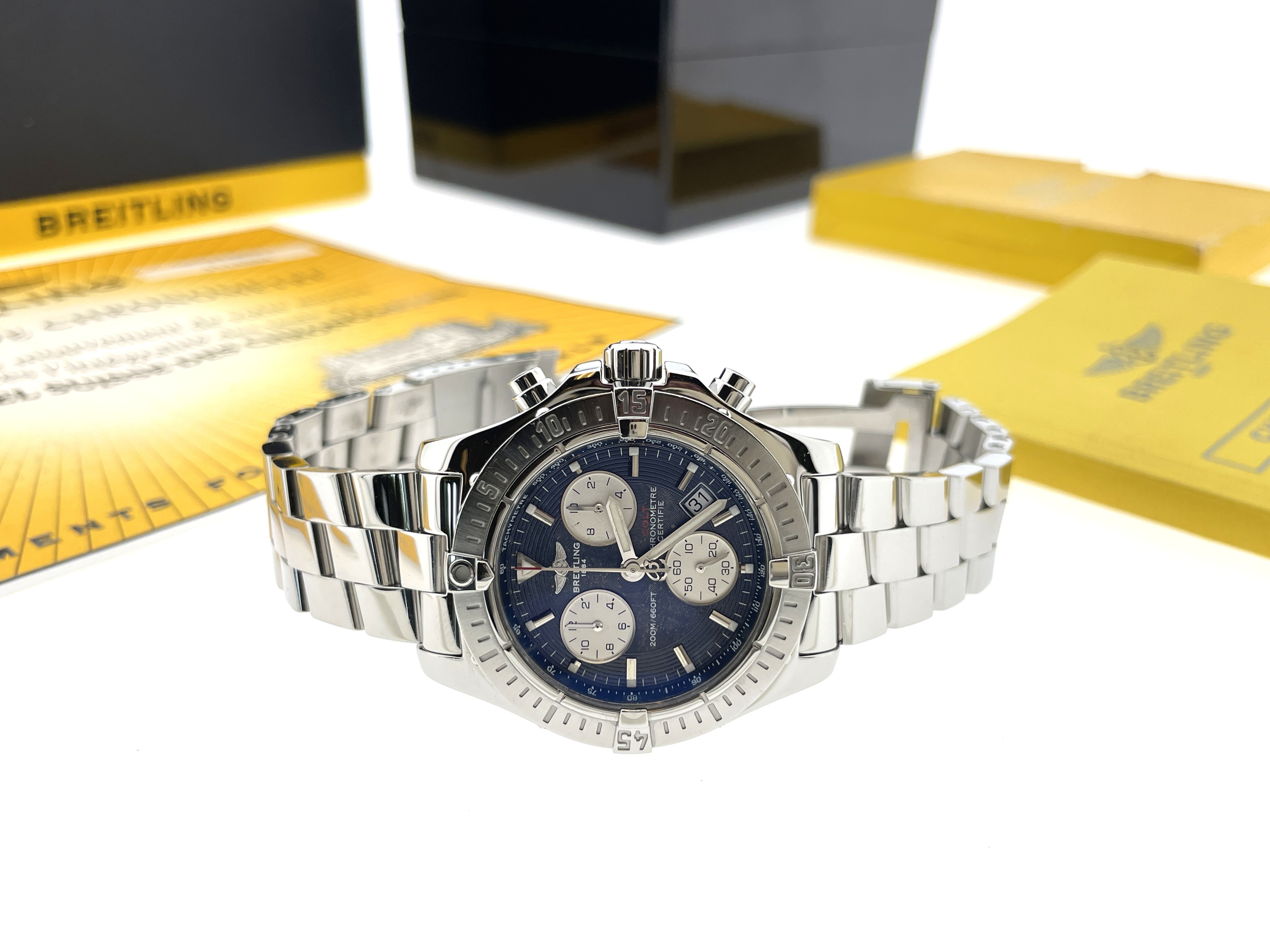 BREITLING Colt Chronometre Quartz  A73380 41 mm - Full Set