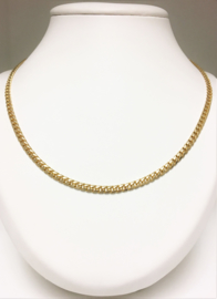 14 K Gouden Gourmet Schakel Ketting - 51 cm / 24,8 g