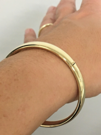 14 K Gouden Slaven Armband (Ovaal) - 12,5 g