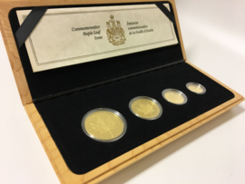 Commemorative Maple Leaf Issue - Set Gouden Maple Leaf in Cassette PROOF