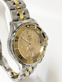 Tudor Prince Date Hydronaut 36 mm Unisex Polshorloge - Staal / Goud 1996