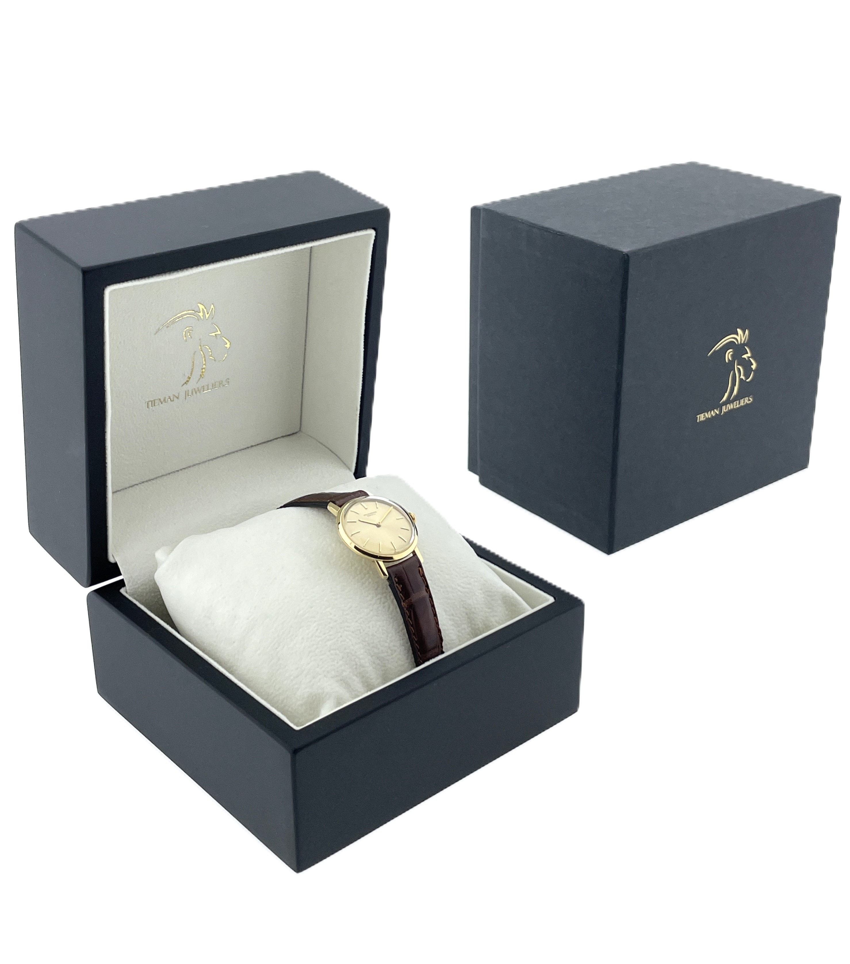 International Watch Co SWISS - IWC Vintage 18 Karaat Gouden Dames Polshorloge Jaren '60