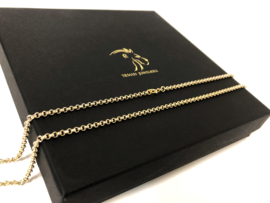 8 Karaat Jasseron Collier - 60 cm / 13,4 g / 3,3 mm
