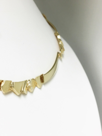 14 K Gouden Collier - Finse Designer Riitta Hakala / Stijl Lapponia