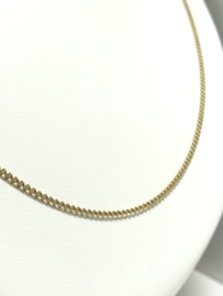 14 K Gouden Gourmet Schakel Ketting - 67 cm / 5,3 g / 1,65 mm