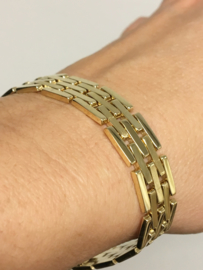 14 K Gouden Schakel Armband - 18 cm / 19,55 g