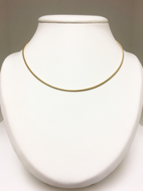 14 K Gouden Slangen Collier - 43 cm / 6,9 g