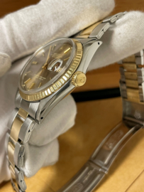 Rolex Oyster Perpetual Datejust 1601 Dark Gold Pie Pan Dial - 36 mm