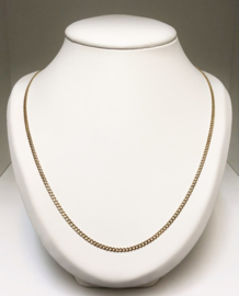 14 K Gouden Gourmet Schakel Ketting - 60 cm / 10,95 g